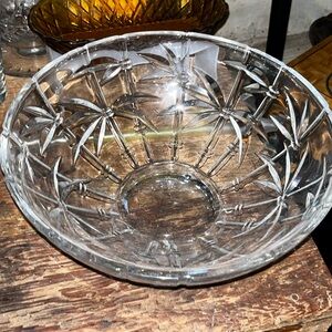 Shannon Crystal Lead Punch Bowl/ Center piece bowl